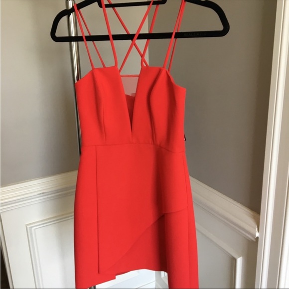 BCBG Linzee Jewel red dress - Picture 6 of 6
